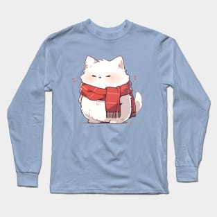 Fluffy Cat Long Sleeve T-Shirt